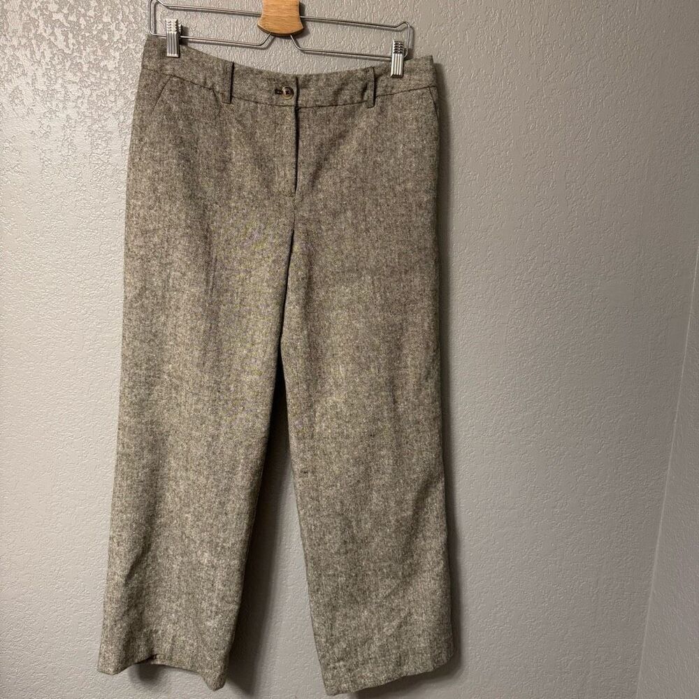 Isaac Mizrahi for Target Wool Blend Trouser Dress Pants size 10